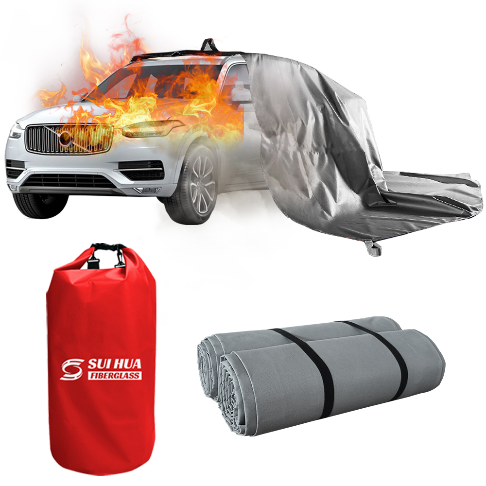 Car Fire Blanket - Most Efficient Way To Isolate Electric Vehicle Fire 